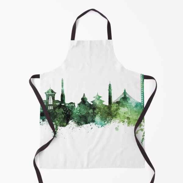 Item preview, Kathmandu Nepal Skyline designed and sold by ArtPrints.