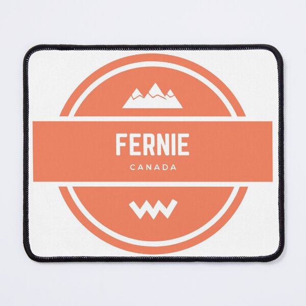 Item preview, Fernie Alpine Resort in the Lizard Range, British Columbia, Canada, North America - Mountain Hiking Snowboard Ski Resort Vintage Logo designed and sold by Vintage-TM.