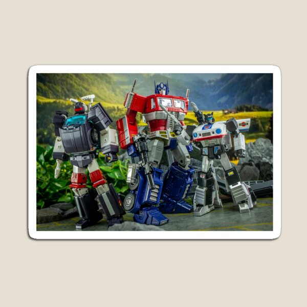 Aperçu de l'œuvre Transformers Autobots (style jouet G1) créée et vendue par SixoTF.