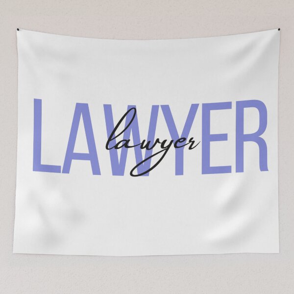 Item preview, Lawyer - lawyer gift (blue) designed and sold by PickaSticka.