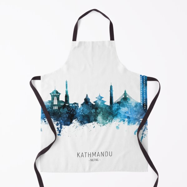 Item preview, Kathmandu Nepal Skyline designed and sold by ArtPrints.