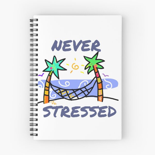 Item preview, Never stressed designed and sold by BlueThrow.