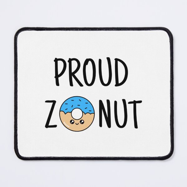 Item preview, Zoe Laverne - Proud Zonut (Blue) designed and sold by LukaraBuck.