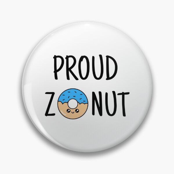 Item preview, Zoe Laverne - Proud Zonut (Blue) designed and sold by LukaraBuck.