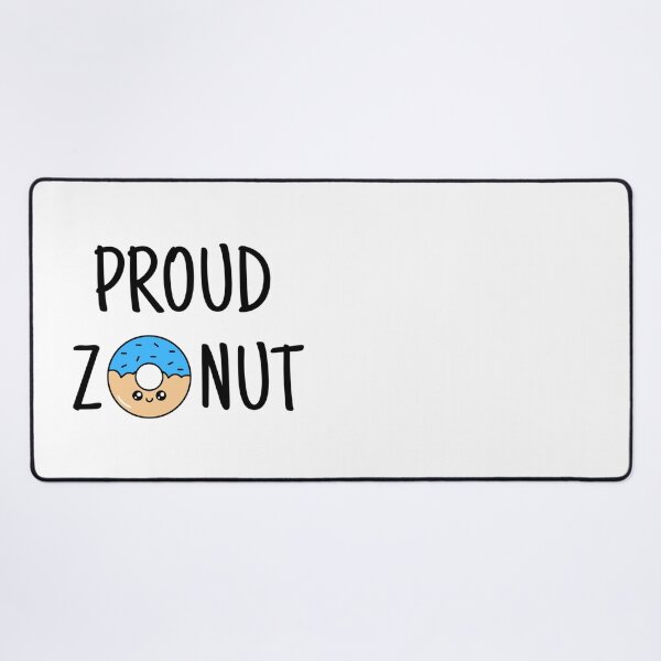 Item preview, Zoe Laverne - Proud Zonut (Blue) designed and sold by LukaraBuck.