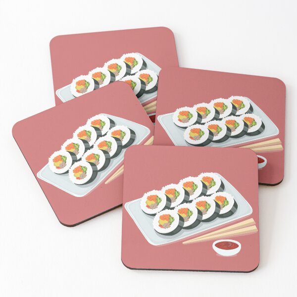 Item preview, Kimbap  designed and sold by Purplepugprints.