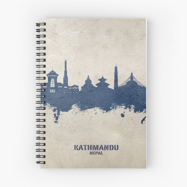 Artikelvorschau, Kathmandu Nepal Skyline entworfen und verkauft von ArtPrints.