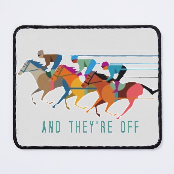 Item preview, And They’re Off designed and sold by designbyjodyb.