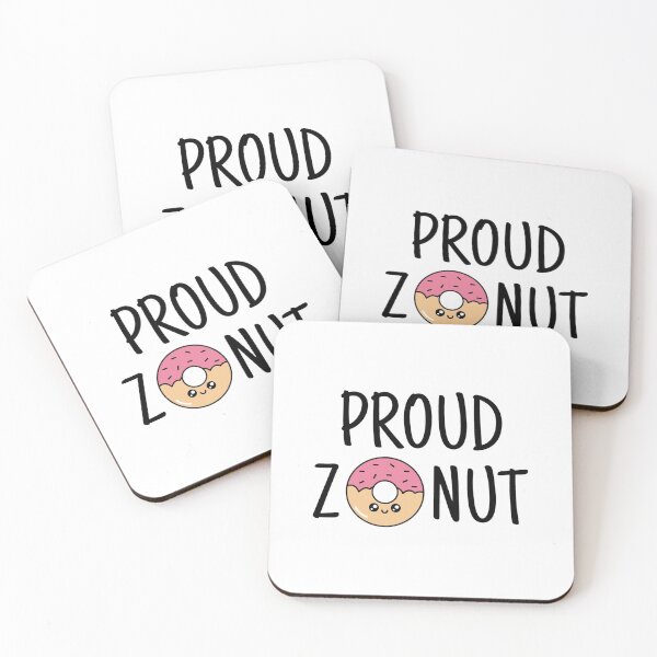 Item preview, Zoe Laverne - Proud Zonut (White) designed and sold by LukaraBuck.