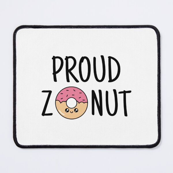Item preview, Zoe Laverne - Proud Zonut (White) designed and sold by LukaraBuck.