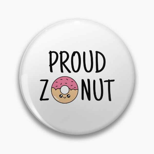 Item preview, Zoe Laverne - Proud Zonut (White) designed and sold by LukaraBuck.