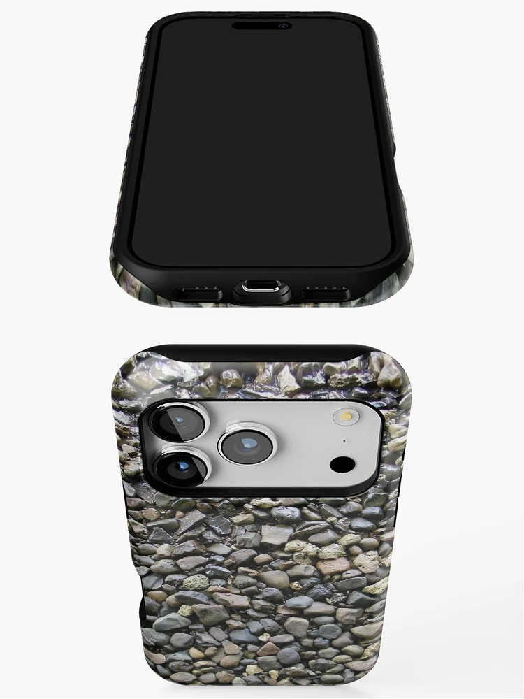 Thumbnail 3 of 4, iPhone Case, Bed Of Pebbles designed and sold by RamiBeans.