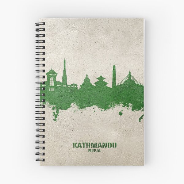 Item preview, Kathmandu Nepal Skyline designed and sold by ArtPrints.