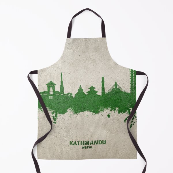 Item preview, Kathmandu Nepal Skyline designed and sold by ArtPrints.