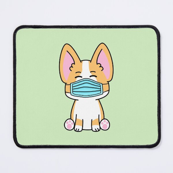 Item preview, Corgi Medical Mask Pandemic 2021 designed and sold by DimensionC169.