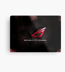 ROG - Republic of Gamers HQ Metallbild