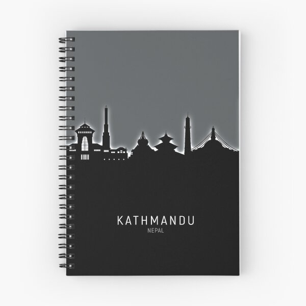 Item preview, Kathmandu Nepal Skyline designed and sold by ArtPrints.