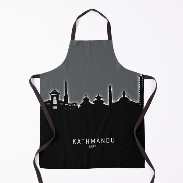 Item preview, Kathmandu Nepal Skyline designed and sold by ArtPrints.