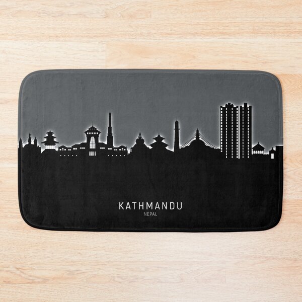 Item preview, Kathmandu Nepal Skyline designed and sold by ArtPrints.