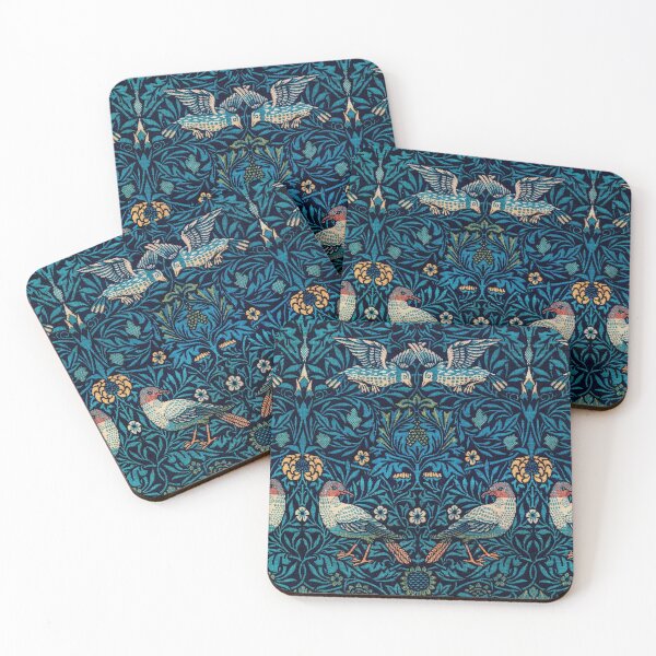 Item preview, William Morris Birds Vintage Pattern designed and sold by WeAreGrotesque.