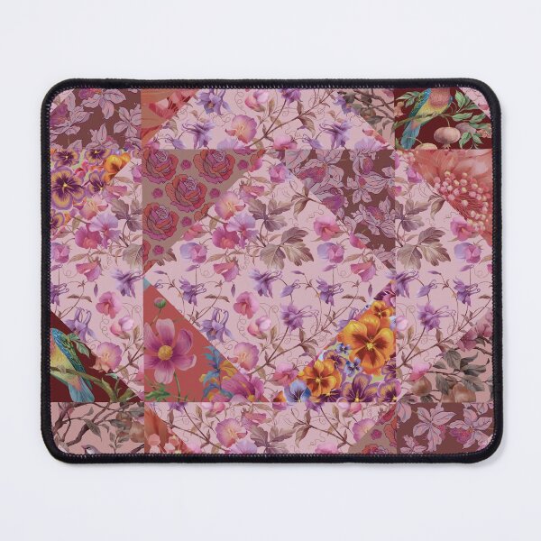 Item preview,  Decorative flower patchwork #6 designed and sold by fairytaleprints.