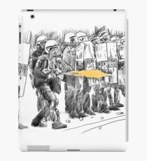 riot cops study iPad Case/Skin