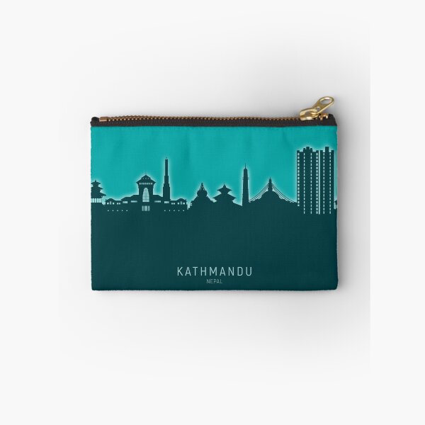Item preview, Kathmandu Nepal Skyline designed and sold by ArtPrints.