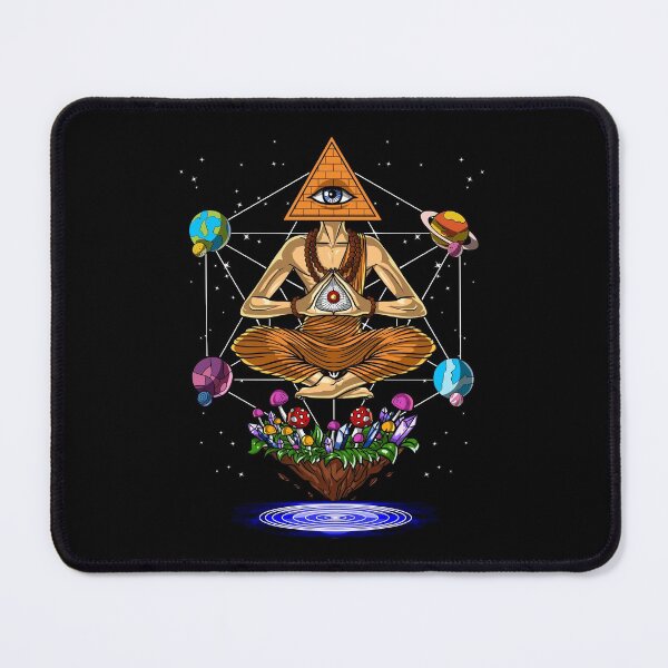 Item preview, Psychedelic Buddha Pyramid designed and sold by underheaven.