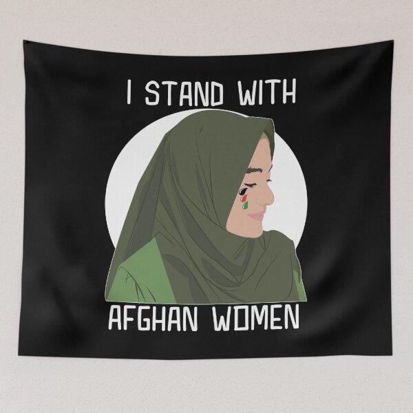 Item preview, I Stand With Afghan Women designed and sold by BonsaiCrafts.