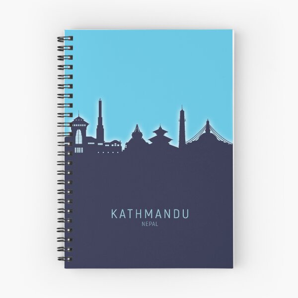 Item preview, Kathmandu Nepal Skyline designed and sold by ArtPrints.