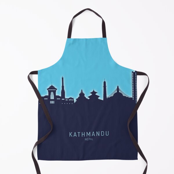 Item preview, Kathmandu Nepal Skyline designed and sold by ArtPrints.