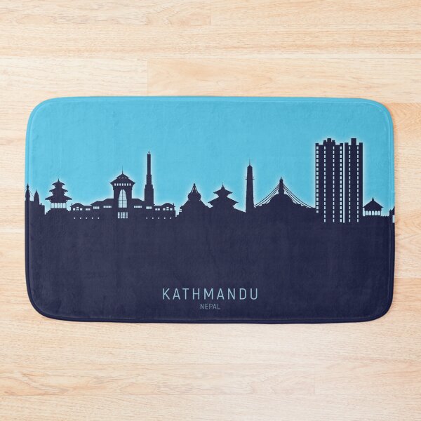 Item preview, Kathmandu Nepal Skyline designed and sold by ArtPrints.