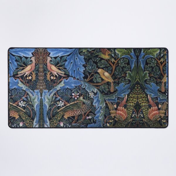 Item preview, WOOD ANIMALS, BIRDS ,PEACOCKS IN BLUE GREEN LEAVES,FLORAL SWIRLS designed and sold by BulganLumini.