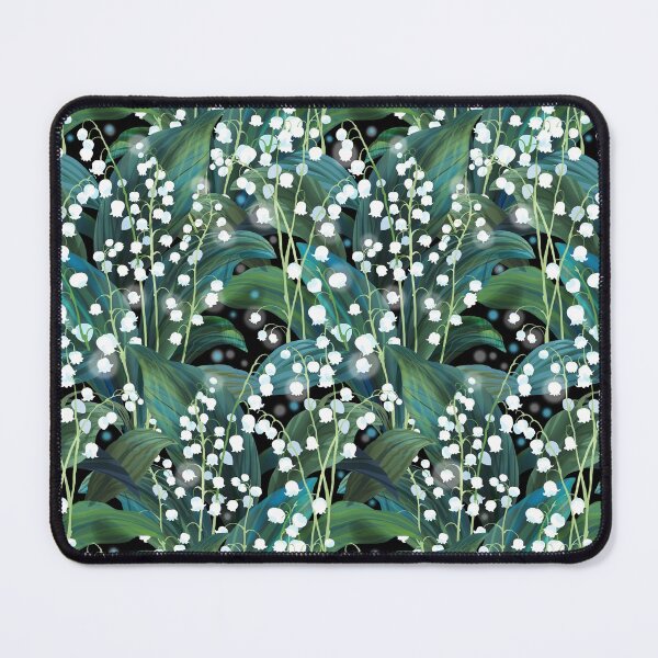Item preview, Lily of the valley seamless pattern designed and sold by fairytaleprints.