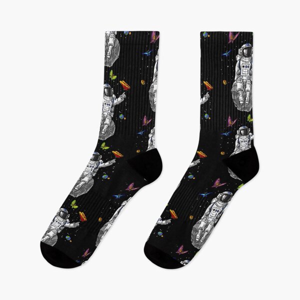 Item preview, Astronaut Psychedelic Butterflies designed and sold by underheaven.