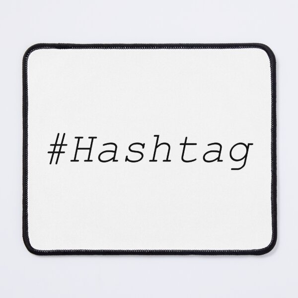 Item preview, Hashtag # text design designed and sold by Anteia.