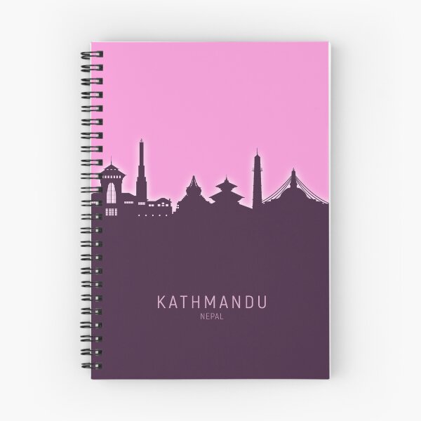 Item preview, Kathmandu Nepal Skyline designed and sold by ArtPrints.