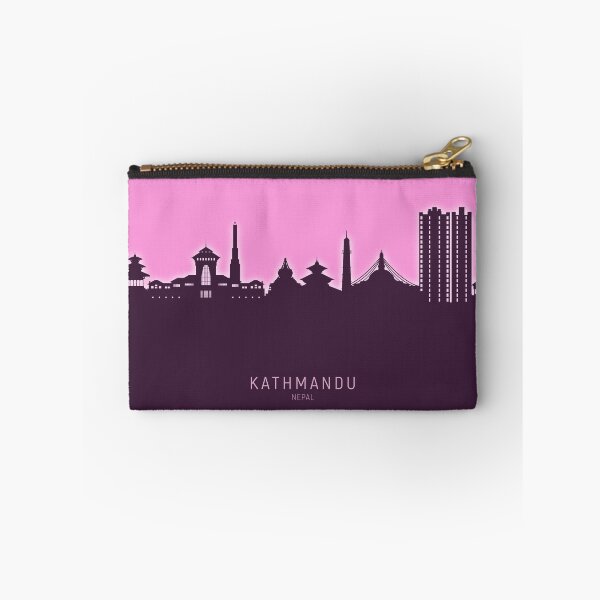 Item preview, Kathmandu Nepal Skyline designed and sold by ArtPrints.