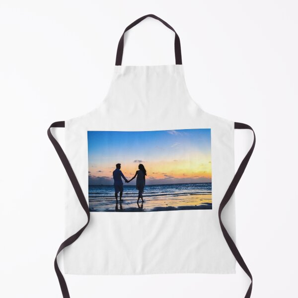 Item preview, Man And Woman Holding Hands Walking On Seashore During Sunset designed and sold by AidenChen.