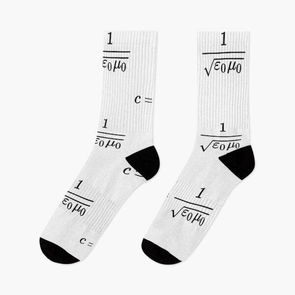 Item preview, speed of light formula, electromagnetism and physics designed and sold by NoetherSym.