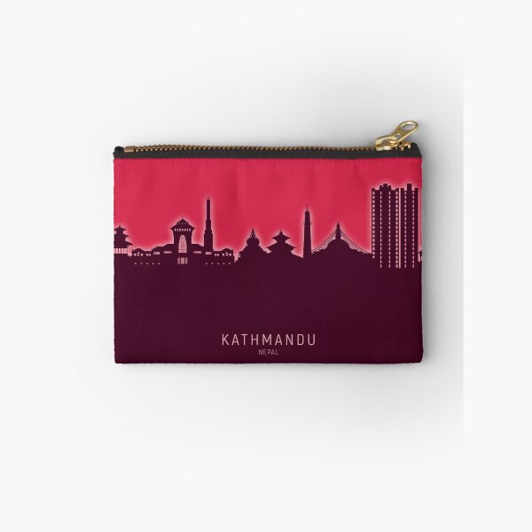 Item preview, Kathmandu Nepal Skyline designed and sold by ArtPrints.