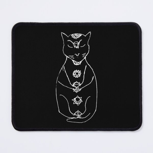 Item preview, Meditating Cat designed and sold by NobodysHero.
