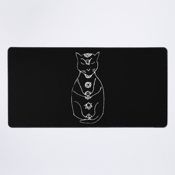 Item preview, Meditating Cat designed and sold by NobodysHero.