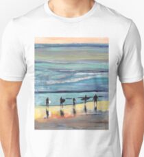 Day at Surfer Joe's by Riccoboni, Surfing Picture Unisex T-Shirt