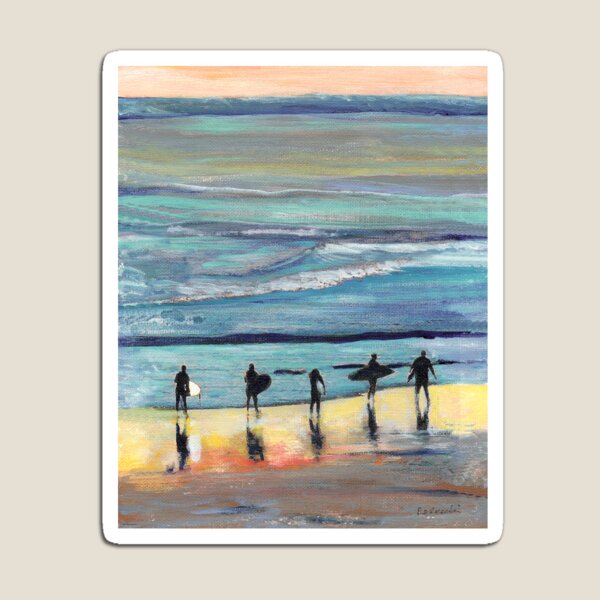 Item preview, Day at Surfer Joe's by Riccoboni, Surfing Picture designed and sold by RDRiccoboni.