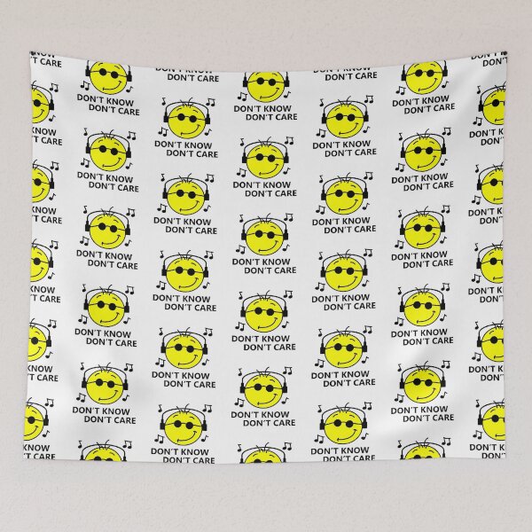 Item preview, Don't Know Don't Care - Happy Face designed and sold by RamiBeans.