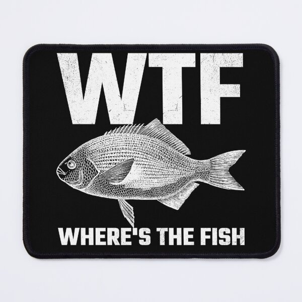 Item preview, WTF Where's The Fish T-Shirt designed and sold by spolayastore.