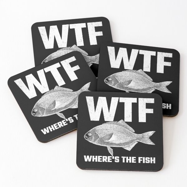 Item preview, WTF Where's The Fish T-Shirt designed and sold by spolayastore.
