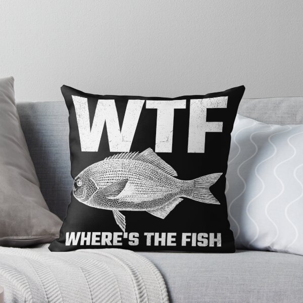 Item preview, WTF Where's The Fish T-Shirt designed and sold by spolayastore.