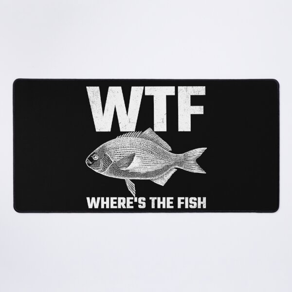 Item preview, WTF Where's The Fish T-Shirt designed and sold by spolayastore.